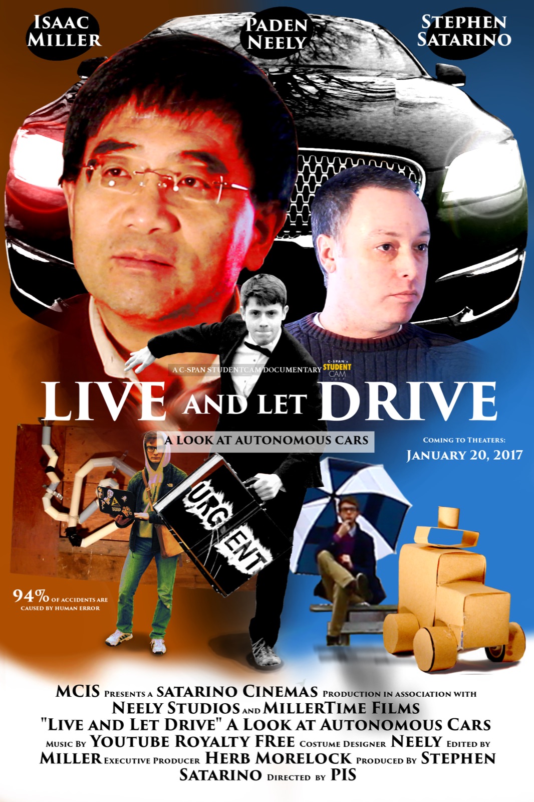 Poster for the documentary Live and Let Drive