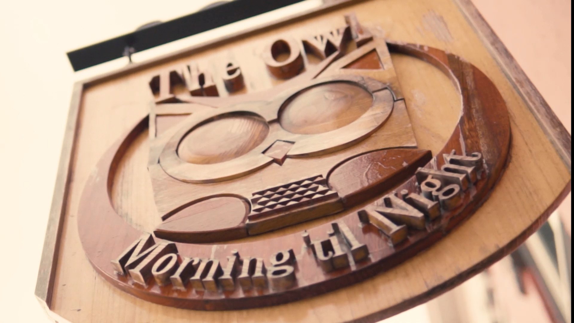 The sign: Morning 'til Night