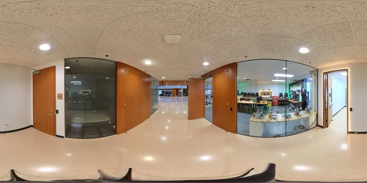360° view of the training Dojo